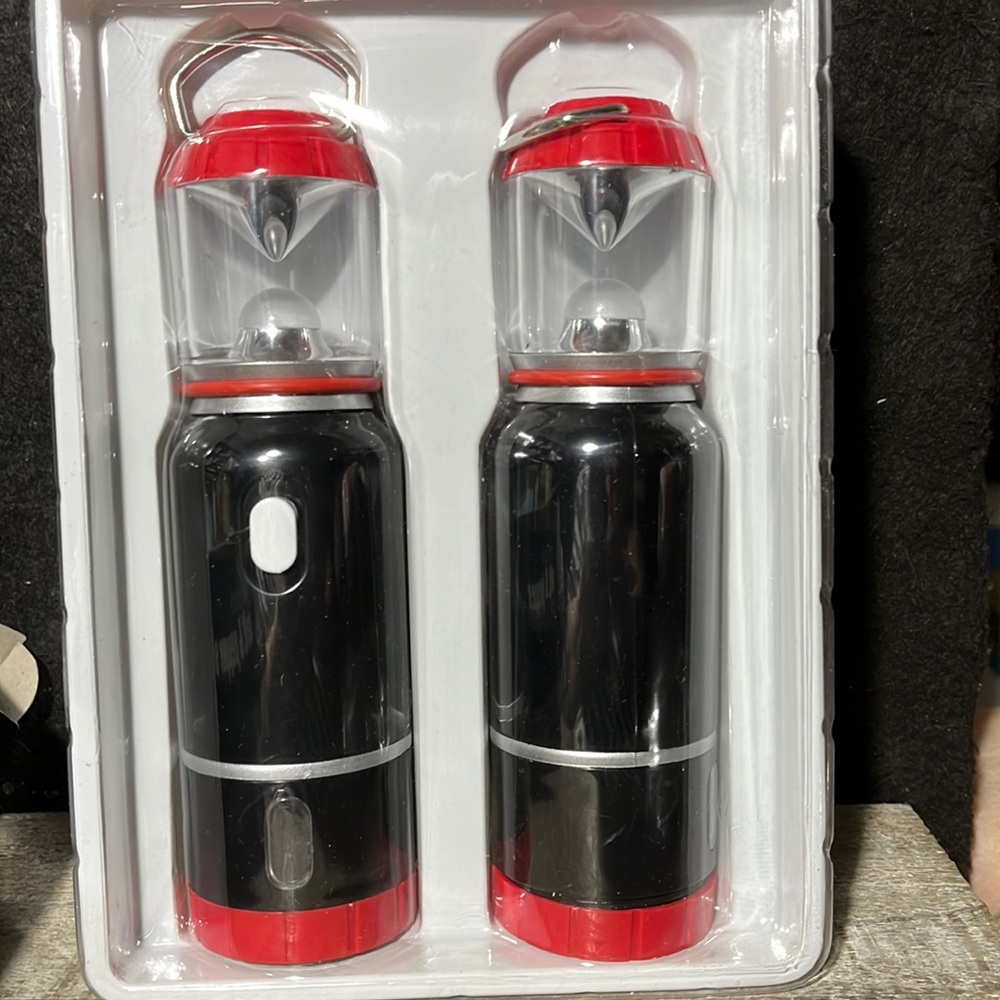 Grill Tek Mini Lantern  Salt & Pepper  Shakers New